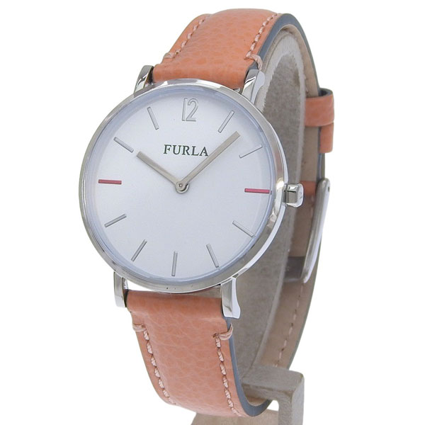 �t���� �r���v ���f�B�[�X SS���U�[ �I�����W GIADA 33mm 2H WHITE DIAL R4251108513 FURLA