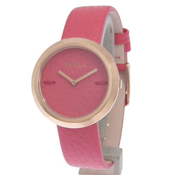フルラ 腕時計 レディース SSレザー ピンク MY PIPER 34mm 2H PINK DIAL R4251110503 FURLA
