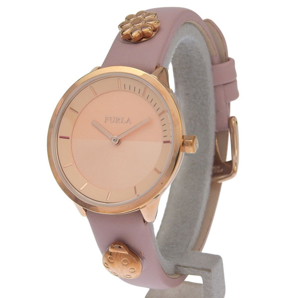 フルラ 腕時計 レディース GPレザー ピンク PIN 31mm 2Ｈ RG DIAL PINK ST R4251112509 FURLA