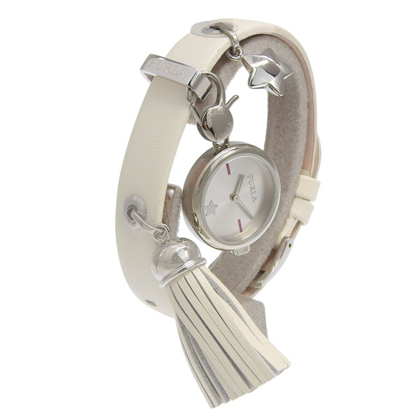 フルラ 腕時計 レディース SSレザー アイボリー STACY R4251115502 FURLA