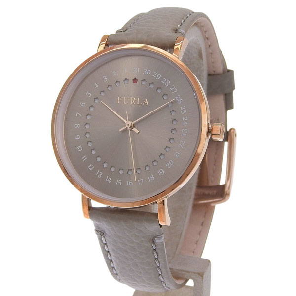 �t���� �r���v ���f�B�[�X SS���U�[ �O���[ GIADA DATE 36mm 3H GRAY DIAL R4251121502 FURLA