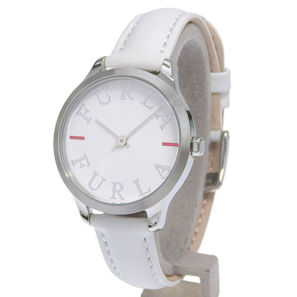 フルラ 腕時計 レディース SSレザー ホワイト LIKE LOGO 32mm 2H WHITE DIAL R4251124501 FURLA