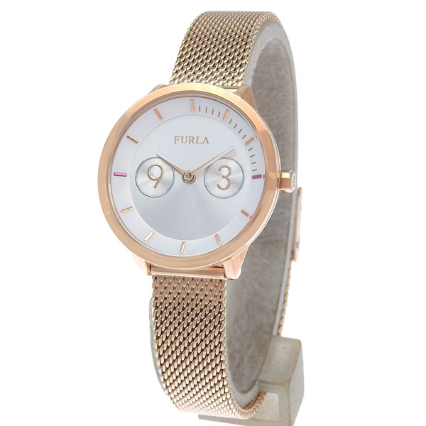 フルラ 腕時計 レディース SS ローズゴールド メトロポリス METROPOLIS 31mm 2H W SILVER R4253102530 FURLA