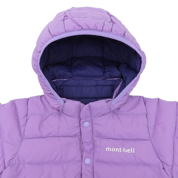 mont-bell ネージュダウンパーカ Baby's 80サイズ ラベンダー モンベル ネージュダウン パーカ Baby's 80サイズ ナイロン ラベンダー
