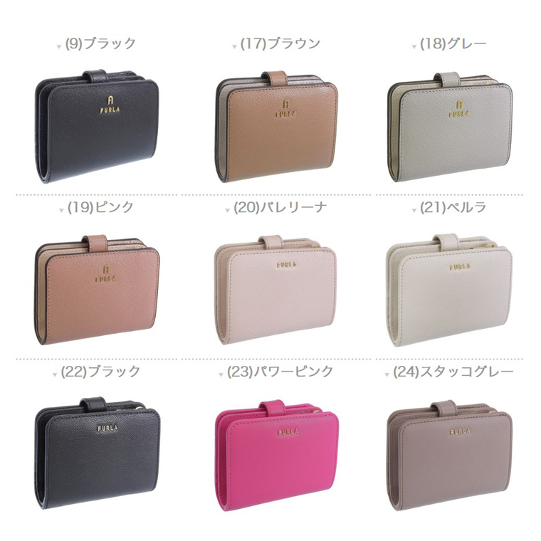 FURLA - 新品 フルラ FURLA 2つ折り財布 カメリア コンパクト