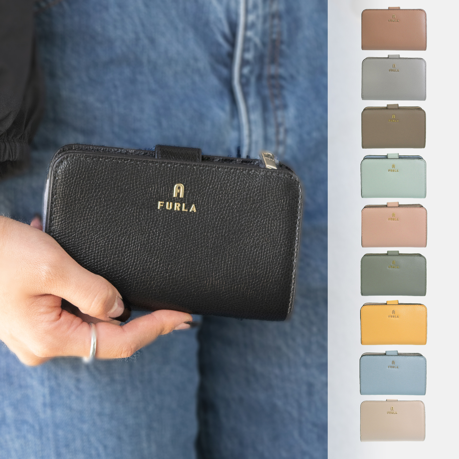 FURLA レディース ニつ折り財布 CAMELIA M COMPACT WALLET 楽天市場】フルラ 折財布 レディース FURLA CAMELIA カメリア