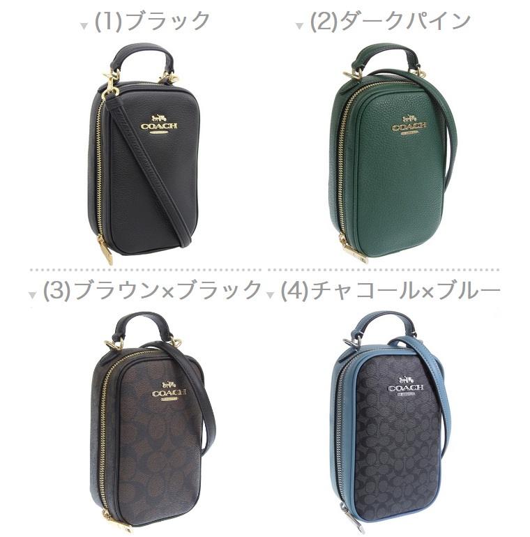 COACH コーチ ショルダーバッグ スマホショルダー レディース