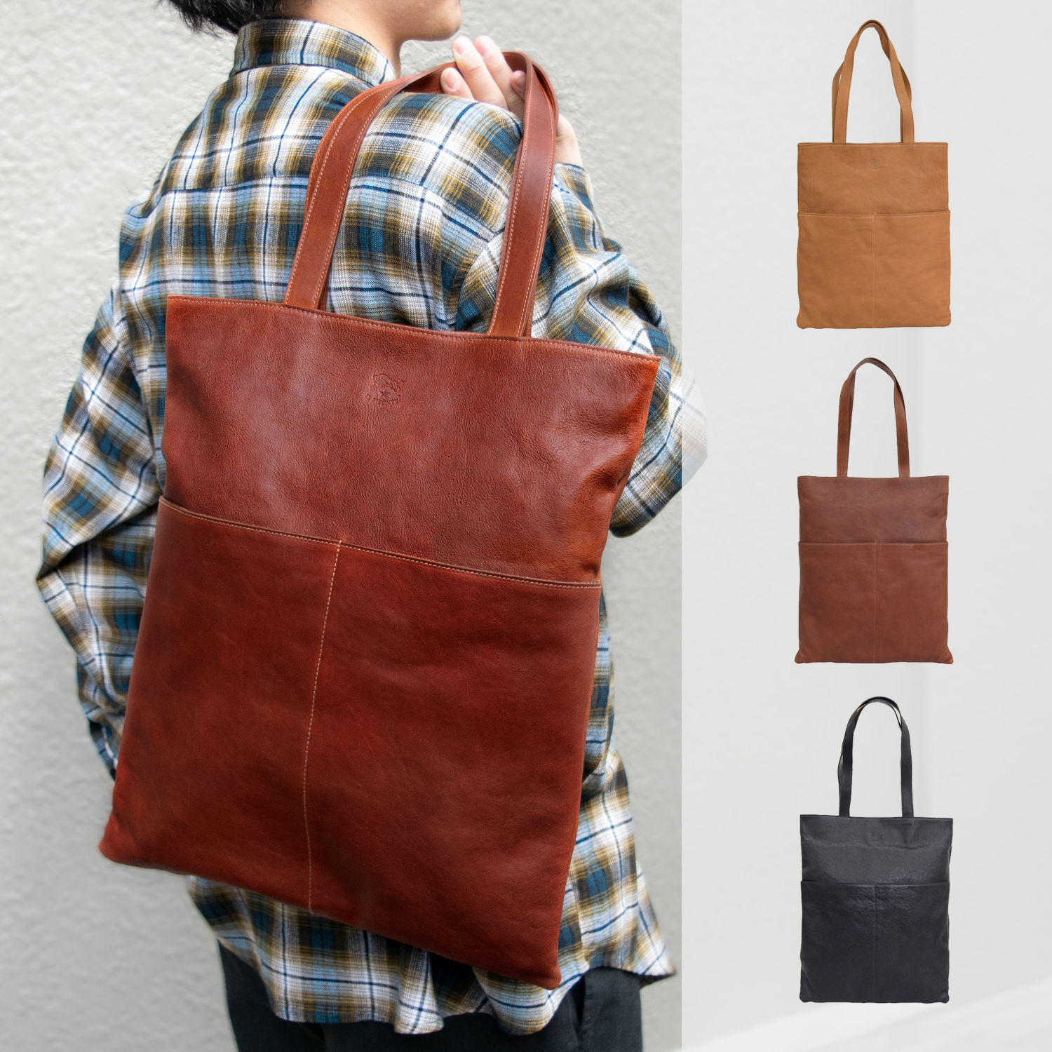 特価 イルビゾンテ バッグ レディース トートバッグ レザー BTO137PO0001 IL BISONTE A4対応 | IL BISONTE