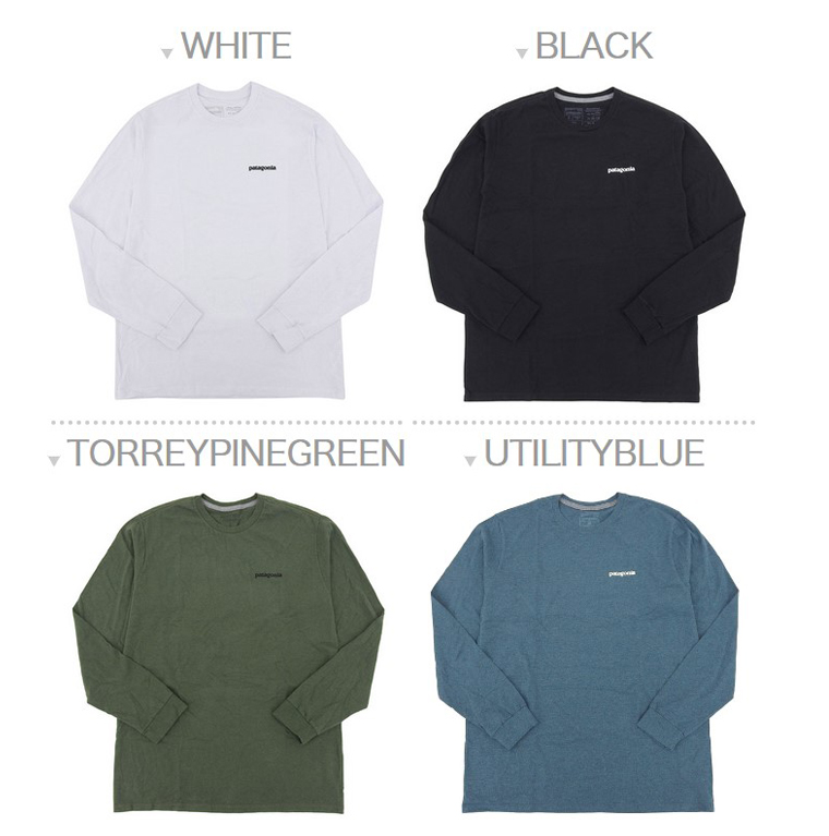Patagonia グレー ロングスリーブ Tシャツ Amazon | [パタゴニア] Tシャツ 長袖 ロングTシャツ メンズ