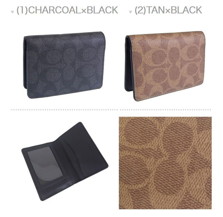 COACH コーチ カードケース メンズ アウトレット パスケース