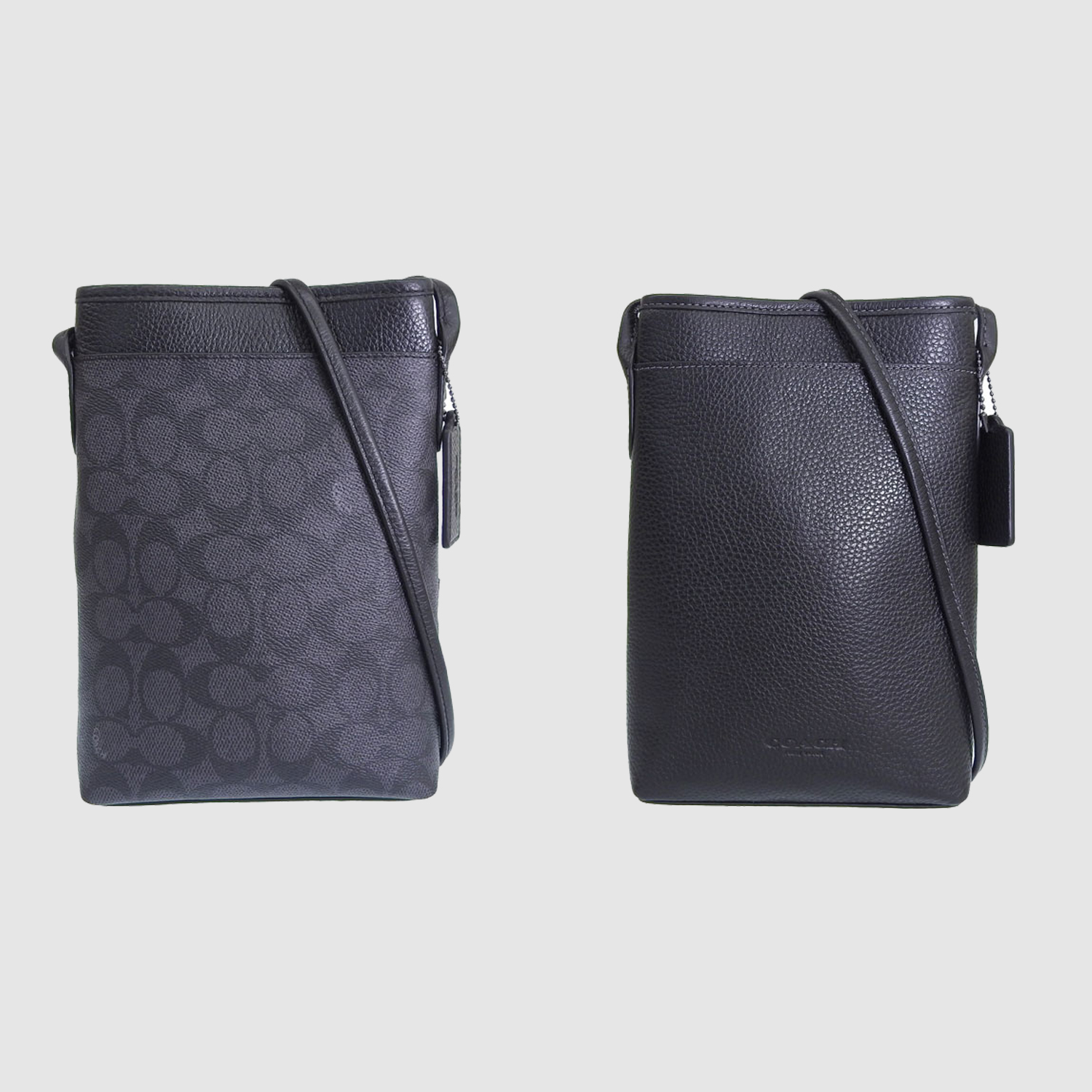 COACH ブラックレザー ショルダーバッグ　メンズ Amazon | [コーチ] バッグ メンズ ショルダーバッグ