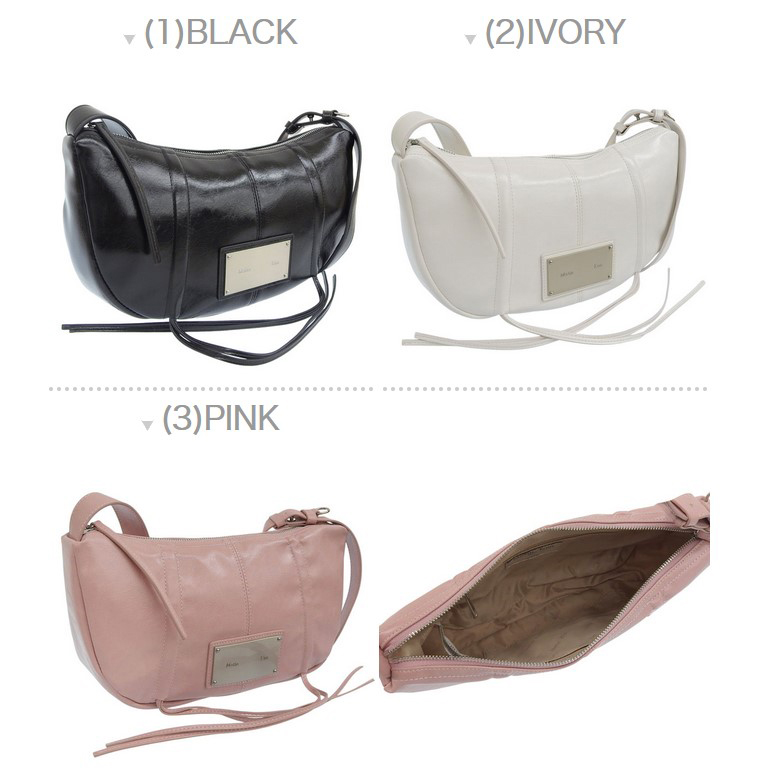 マーティンキム バッグ レディース ショルダーバッグ HALF SHIRRING RIBBON ROUND BAG MK2500BG002V Matin Kim | ブランド登録なし | 01