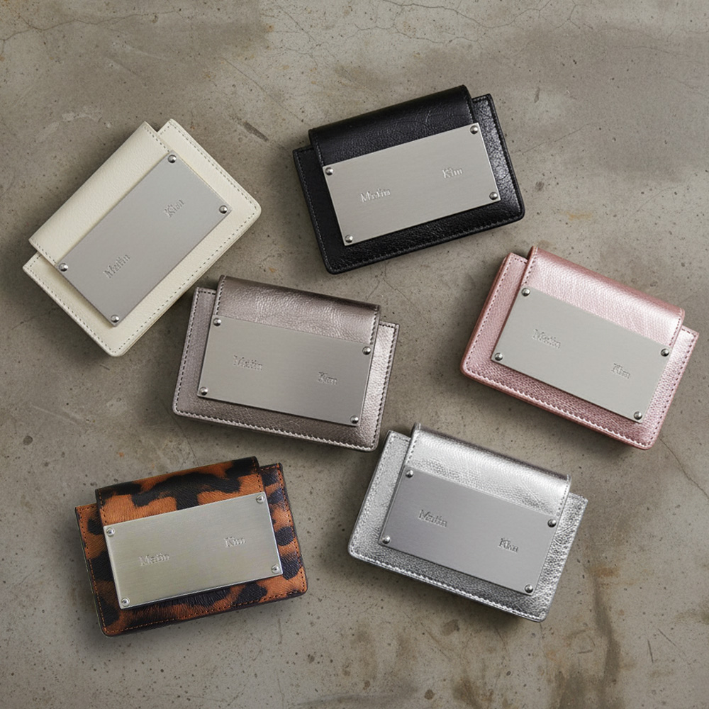 マーティンキム カードケース レディース レザー 無地 豹柄 レオパード ACCORDION WALLET MK2500WL001V Matin Kim | ブランド登録なし