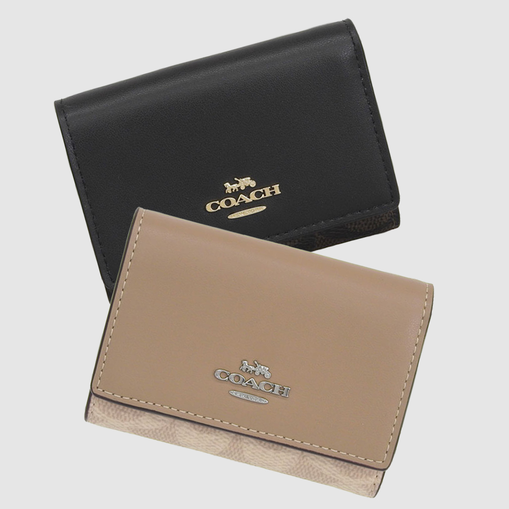COACH（コーチ） 財布 レディース 3つ折り 折財布 ミニ財布 コンパクト