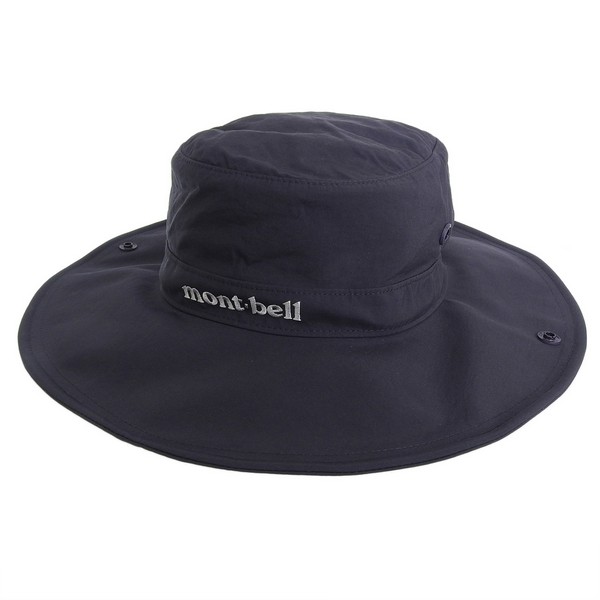 モンベル  メンズ レディース ハット L ナイロン ブラック Wide Brim Hat RL1108743BK mont bell