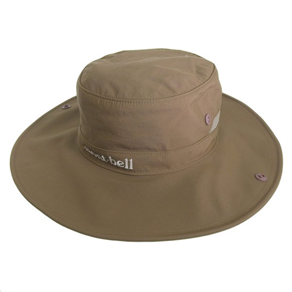 モンベル  メンズ レディース ハット L ナイロン カーキ24 Wide Brim Hat RL1108743KH24 mont bell