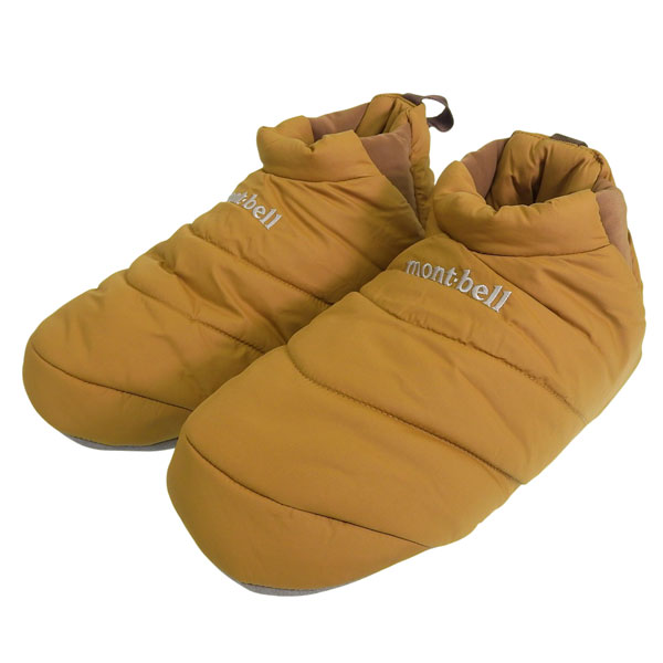 モンベル サンダル メンズ レディース L ナイロン ブラウン 室内 冬用 エクセロフト キャンプシューズ RL1118826BN mont-bell