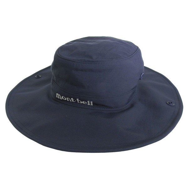 モンベル  メンズ レディース ハット M ナイロン ネイビー Wide Brim Hat RM1108743BKNV mont bell