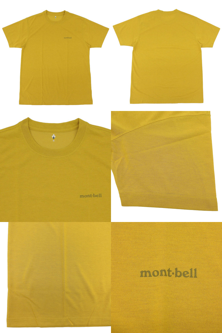 mont-bell モンベル Tシャツ メンズ 半袖 XS S M L XL R WIC.T