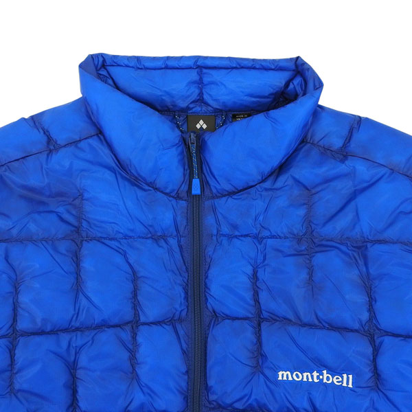 モンベル ダウンジャケット コート メンズ 防寒着 M ブルー US