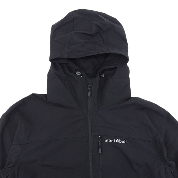 Sサイズ　mont-bell O. D. パーカ 黒　ナイロンジャケット モンベル mont-bell O.D.パーカ Men's （ブラック