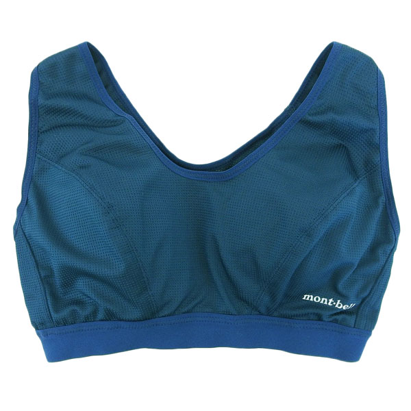 モンベル アンダーウェア ジオライン メッシュ スポーツブラ レディース ブルーグリーン RSEF1107631SLBL mont-bell MAB