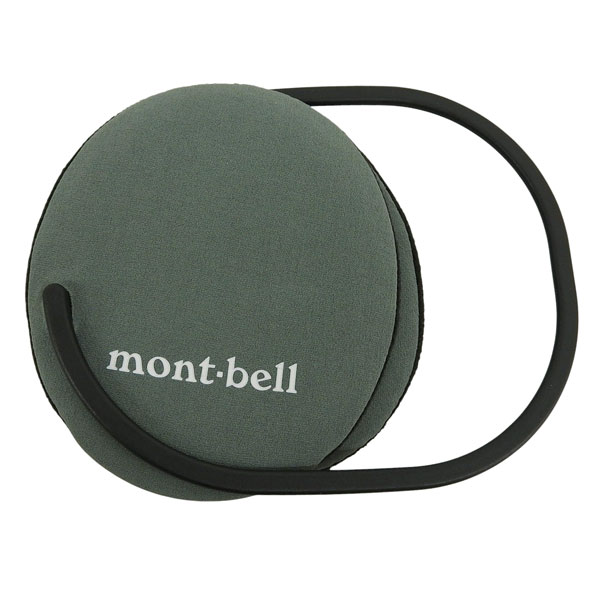 モンベル 耳当て メンズ レディース 防寒 S M グレー コンパクト イヤーウォーマー RSM1118822GY mont-bell