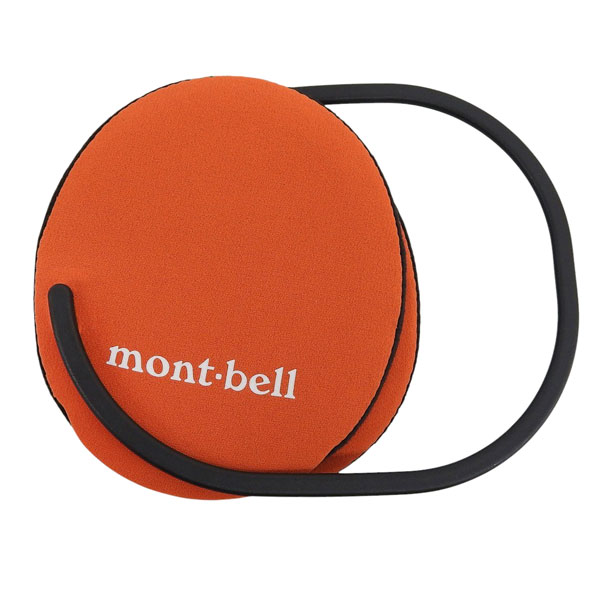 モンベル 耳当て メンズ レディース 防寒 S M オレンジ コンパクト イヤーウォーマー RSM1118822OG mont-bell
