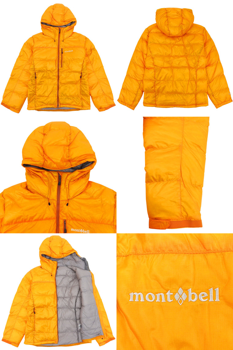 mont-bell モンベルアルパインダウンパーカ オレンジ L モンベル mont-bell アルパイン ダウンパーカ Men's （オレンジ