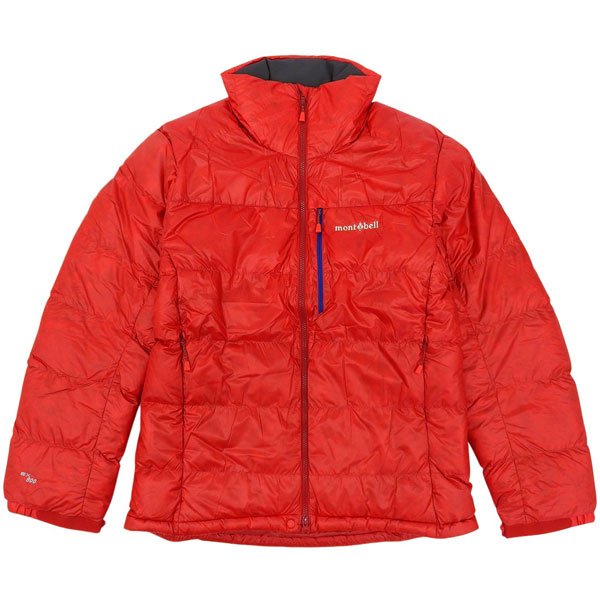 モンベル アルパインダウンジャケット メンズ アウター 防寒着 XL ナイロン レッド RXL1101710RD mont-bell