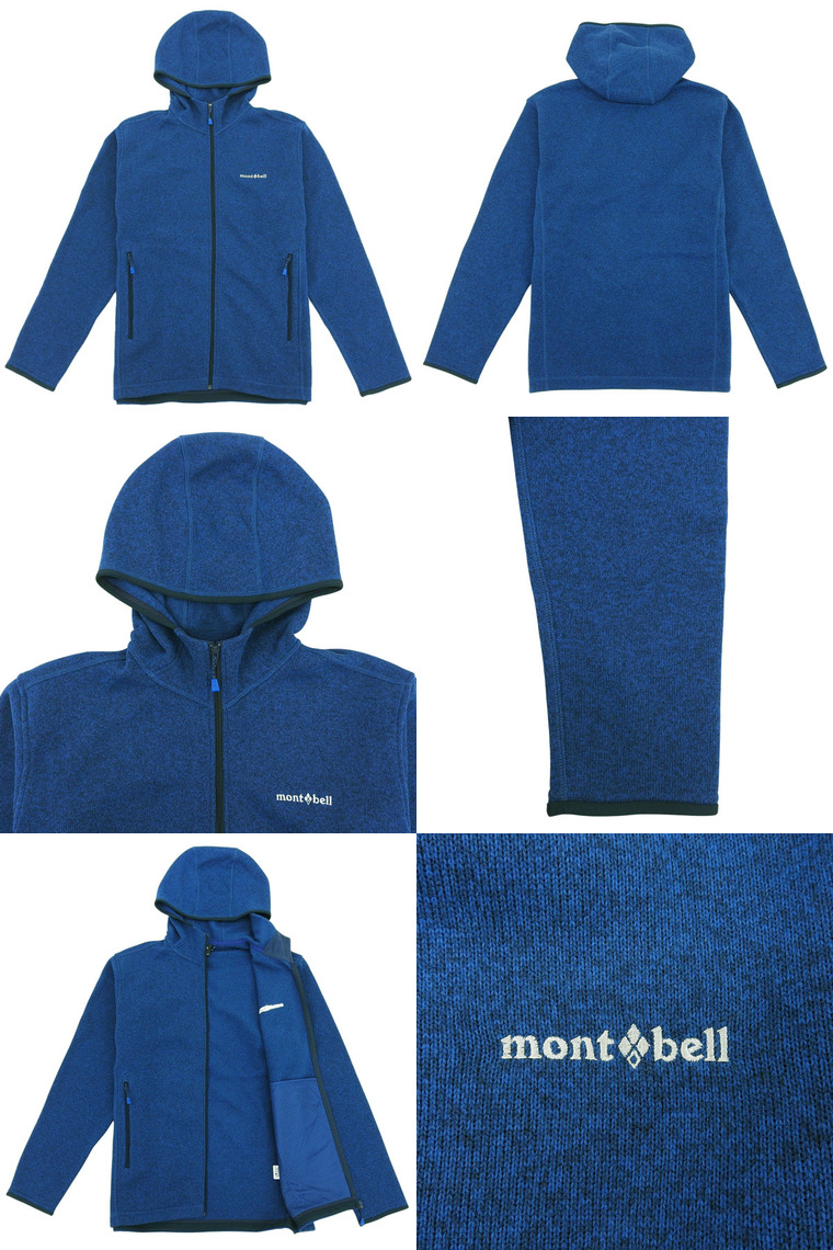 mont-bell（モンベル） フリースジャケット パーカー メンズ アウター