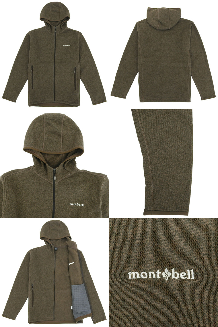 mont-bell（モンベル） フリースジャケット パーカー メンズ アウター