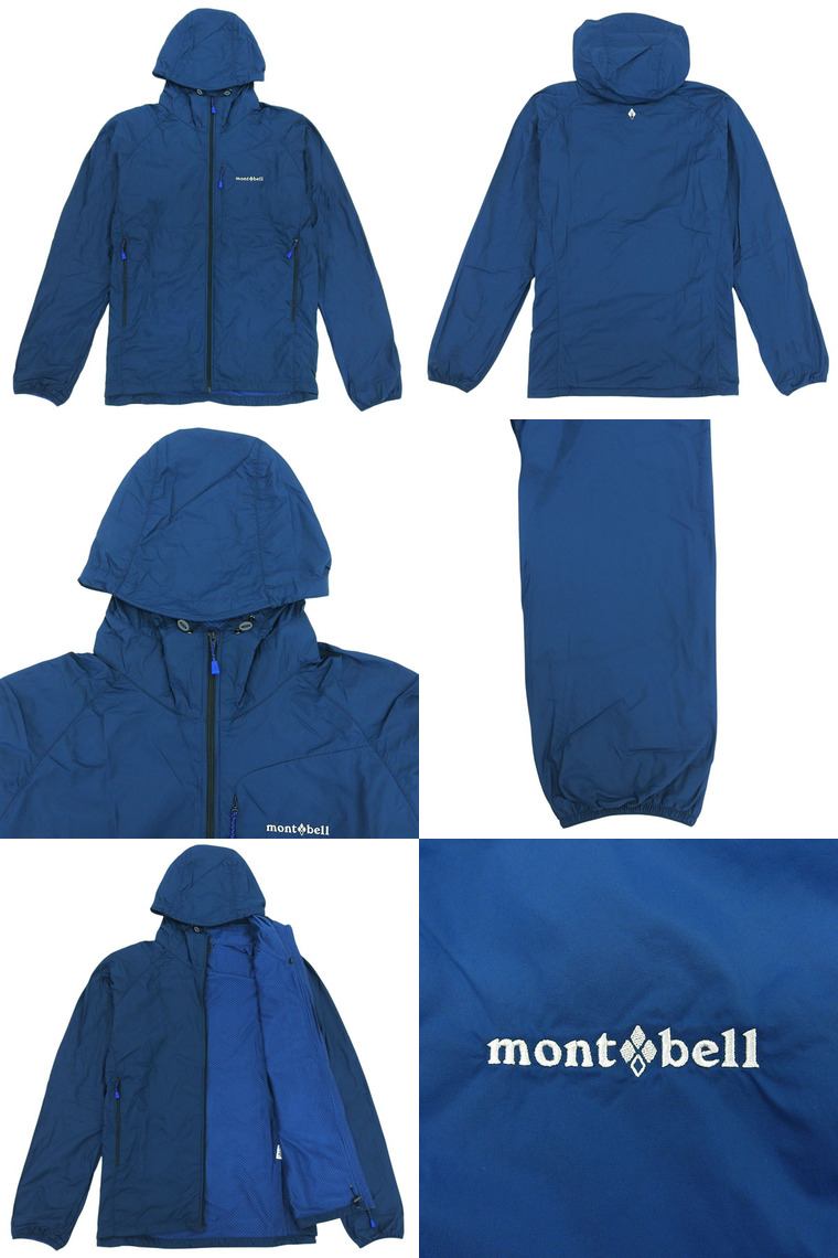 ⭐美品　モンベル　ライトシェルパーカー　マウンテンパーカー　キャンプ　登山　紺M 楽天市場】montbell ライト シェル パーカの通販