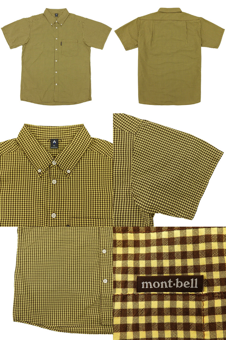 モンベル ボタンダウンシャツ メンズ 半袖 クールビズ WIC. ドライタッチ ショートスリーブシャツ 1114549 mont bell | mont-bell | 02