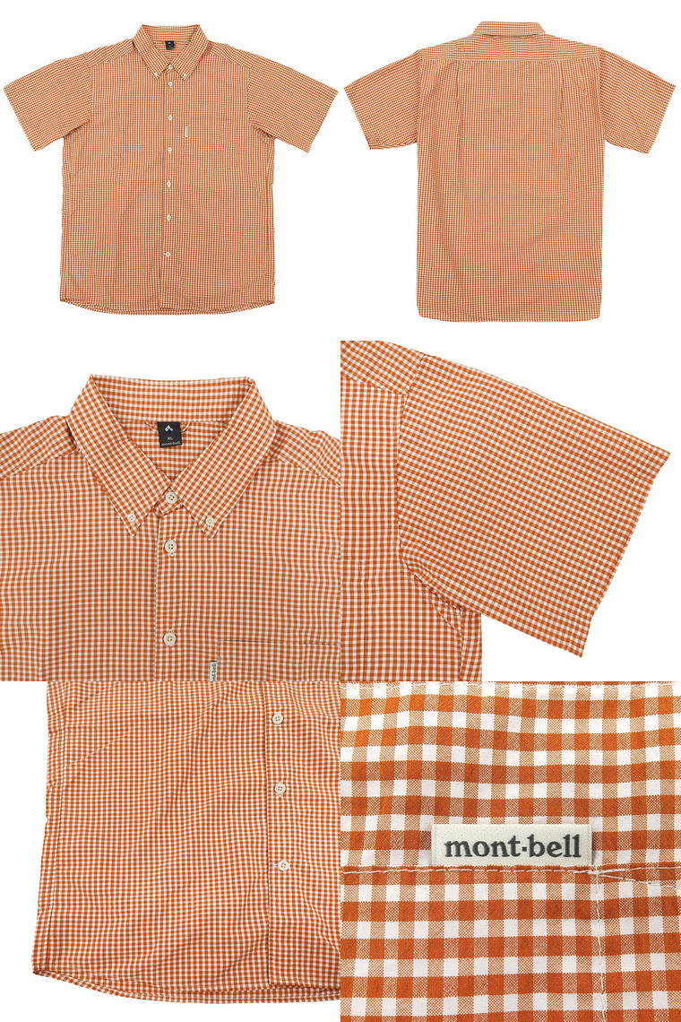 モンベル ボタンダウンシャツ メンズ 半袖 クールビズ WIC. ドライタッチ ショートスリーブシャツ 1114549 mont bell | mont-bell | 06