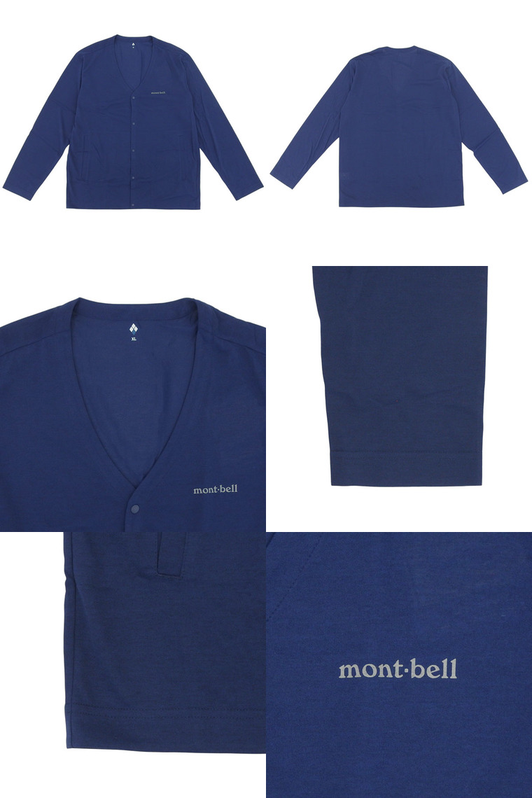 モンベル カーディガン メンズ S〜XL 薄手 ウイックロン UV対策 日焼け防止 吸水拡散性 通気性 消臭機能 1114683 mont bell | mont-bell | 04