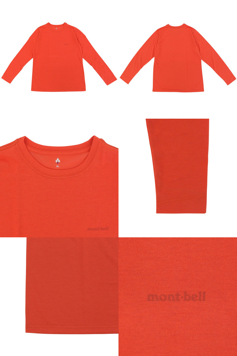 mont-bell（モンベル） 特価 Tシャツ ロンT レディース 長袖 XS?XL WIC