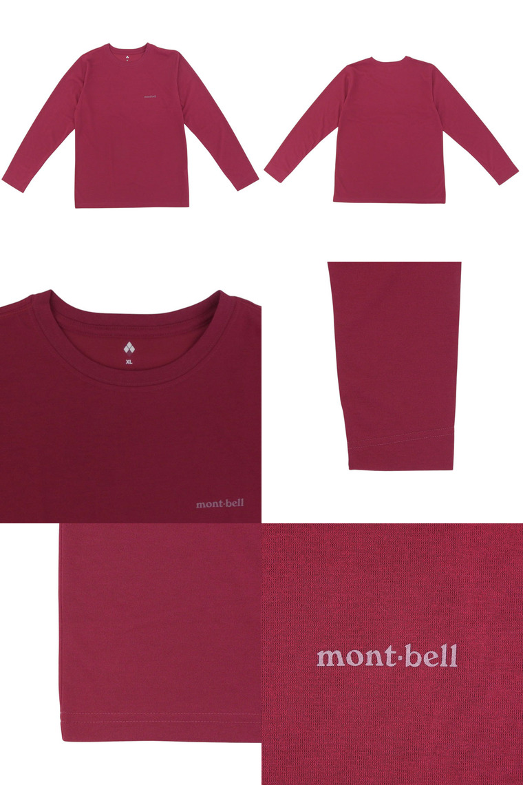 mont-bell（モンベル） Tシャツ ロンT レディース 長袖 XS〜XL WIC