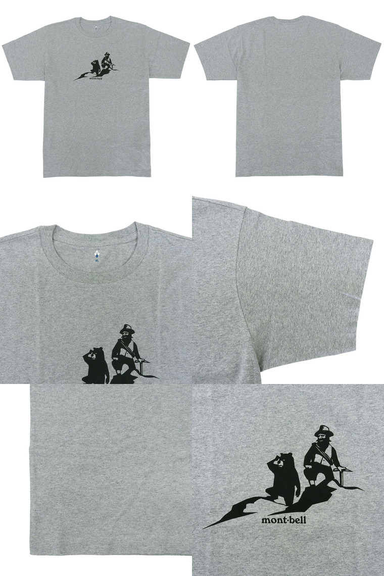 mont-bell（モンベル） Tシャツ 半袖 メンズ レディース コットン UV