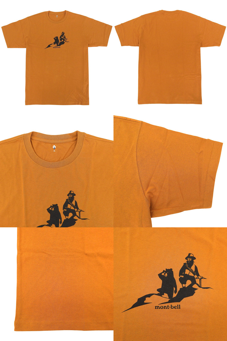 mont-bell モンベル Tシャツ 半袖 メンズ レディース コットン