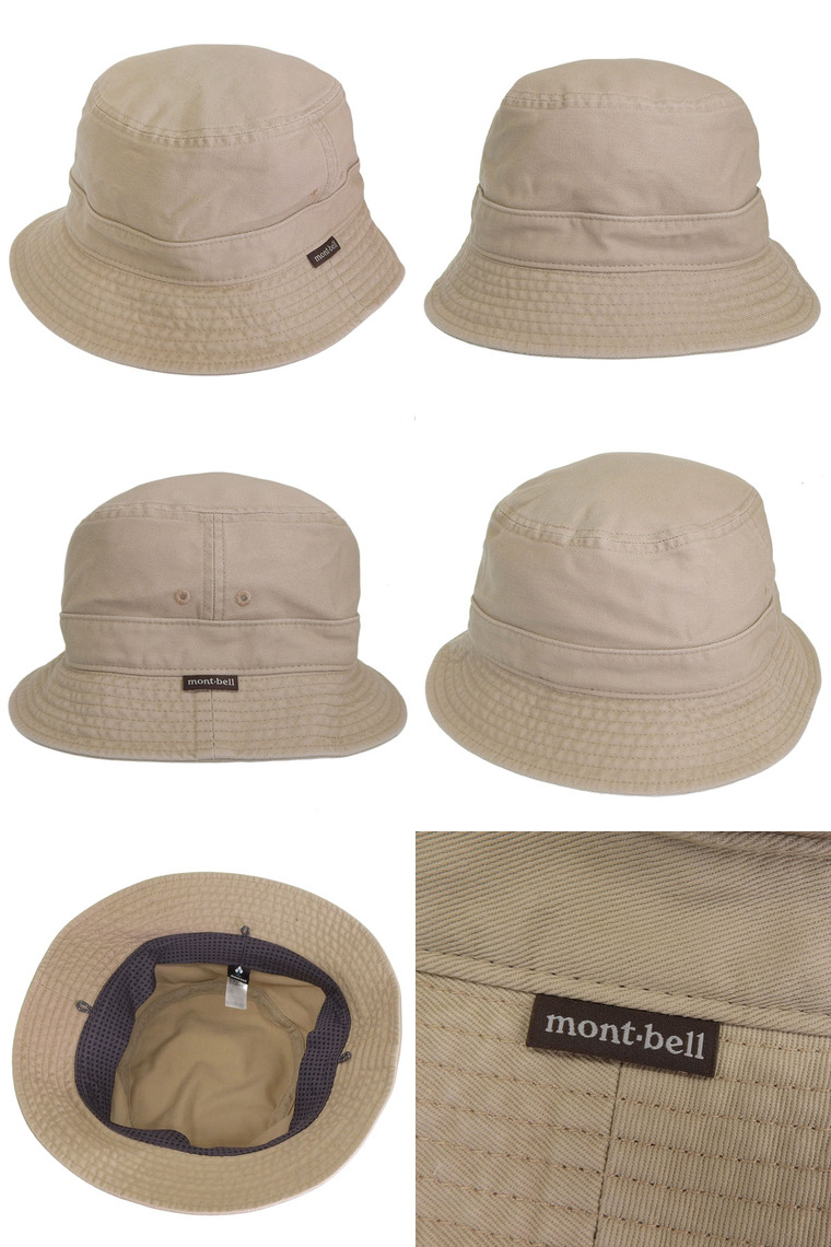 mont-bell（モンベル） ハット メンズ レディース 帽子 S〜XL コットン 