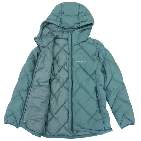 モンベル ダウンパーカー レディース アウター 防寒着 XS ナイロン