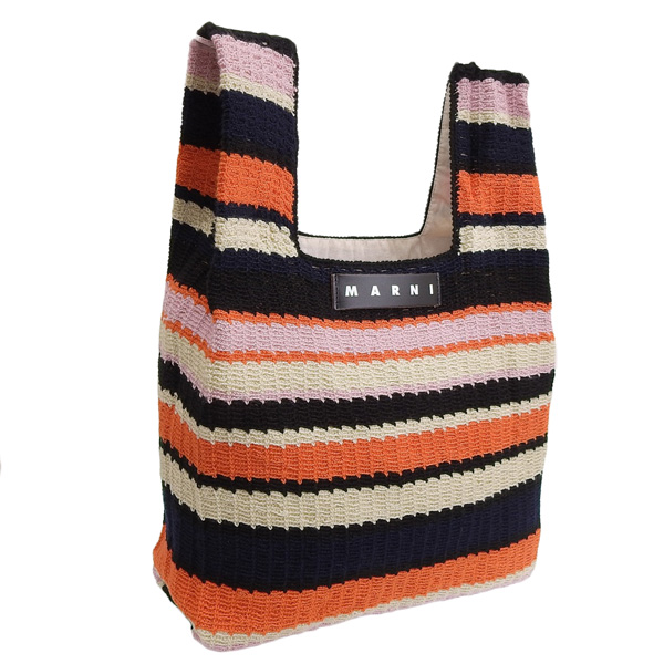 マルニ バッグ レディース トートバッグ アウトレット ブラック SHOPPING BAG SHMH0011Q0STN99 MARNI 母の日　土日祝も毎日発送します shmh0011q0stn99.jpg