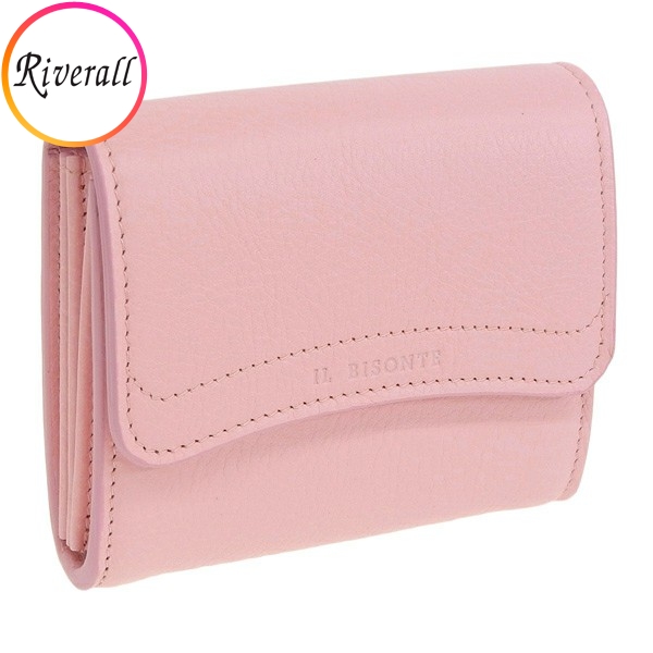 IL BISONTE（イルビゾンテ） 財布 折財布 二つ折り 札入れなし ミニ