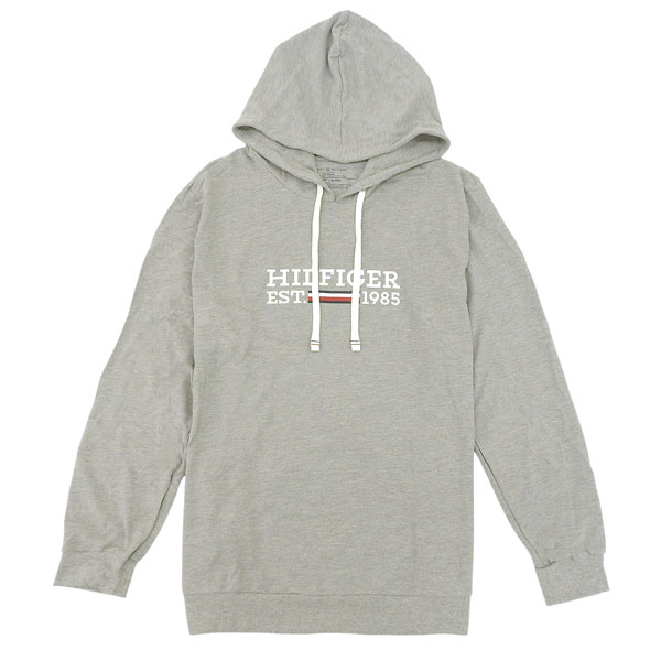 トミーヒルフィガー フーディーパーカー メンズ 長袖 XL コットン グレー TH09T4505004XL TOMMY HILFIGER