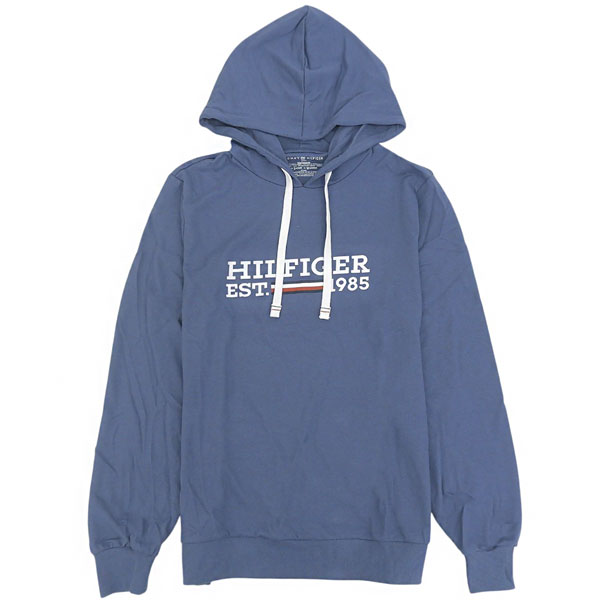 トミーヒルフィガー フーディーパーカー メンズ 長袖 S ヴィンテージブルー TH09T4505965S TOMMY HILFIGER