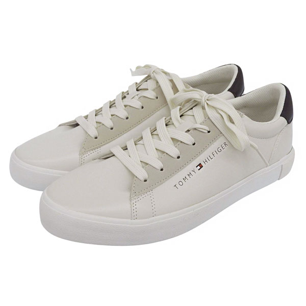 トミーヒルフィガー 靴 メンズ スニーカー 26cm アイボリー TMRIBBY TMRIBBYIVO0226 TOMMY HILFIGER