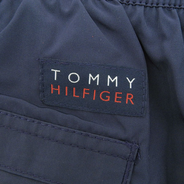 新品【メンズXL】★トミー★トミーカラー！ロゴ刺しゅう入りおしゃれ水着/紺 TOMMY HILFIGER（トミー・ヒルフィガー） 水着 メンズ ショットパッツ
