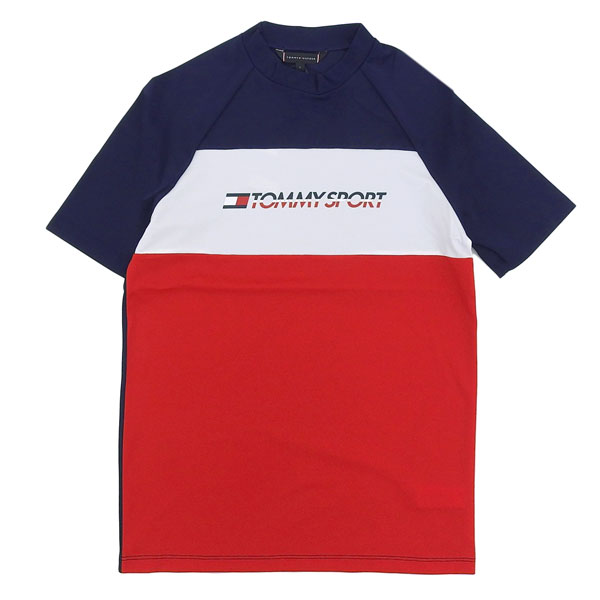 トミーヒルフィガー 水着 メンズ Tシャツ M ブラックマルチ RASHGUARD SS UM0UM01424899M TOMMY HILFIGER