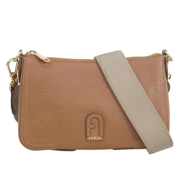 フルラ ショルダーバッグ レディース アウトレット アテナ レザー ブラウン ATENA S CROSSBODY WB00397BX030503B00  FURLA